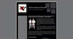 Desktop Screenshot of northumberlandkarate.com
